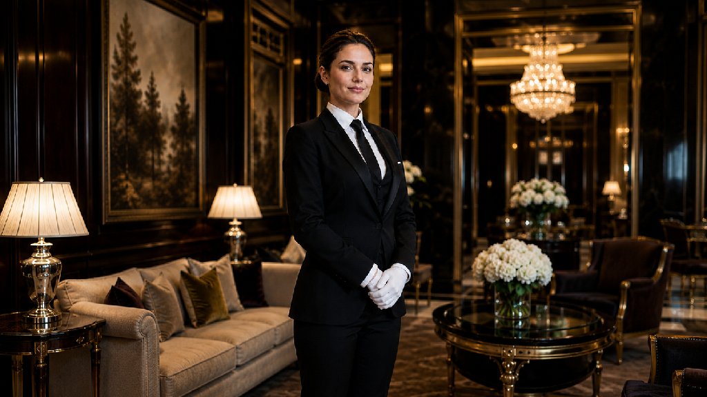 hire a femaile butler in dubai