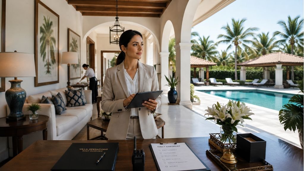 hire a villa manager in dubai